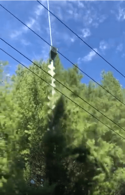 Εντυπωσιακό κλάδεμα με… ελικόπτερο