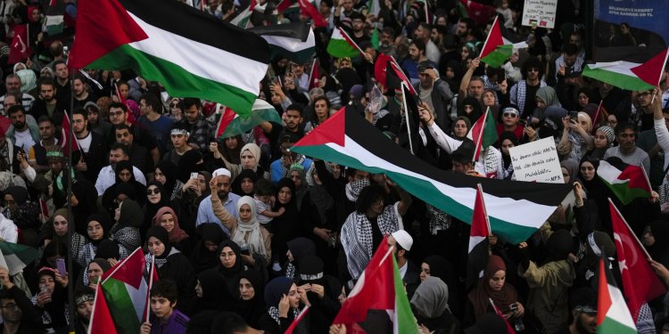 Τουρκία: Νέα διαδήλωση υπέρ των Παλαιστινίων