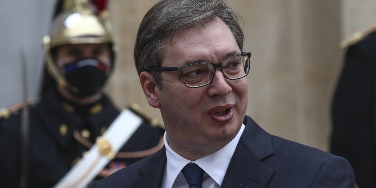 Σερβία: Δεν σκοπεύουμε να εισβάλουμε στο Κόσσοβο, θα αποσύρουμε τις δυνάμεις μας από την περιοχή, δήλωσε ο πρόεδρος Α. Βούσιτς Σερβία: Δεν σκοπεύουμε να εισβάλουμε στο Κόσσοβο, θα αποσύρουμε τις δυνάμεις μας από την περιοχή, δήλωσε ο πρόεδρος Α. Βούσιτς