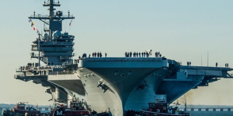 WSJ: Οι ΗΠΑ στέλνουν και δεύτερο αεροπλανοφόρο στο Ισραήλ WSJ: Οι ΗΠΑ στέλνουν και δεύτερο αεροπλανοφόρο στο Ισραήλ