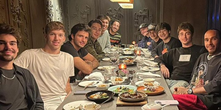 F1 – Ο καθιερωμένος «φανερός δείπνος» των οδηγών είχε φέτος απουσίες