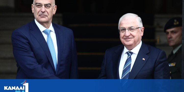 Συνάντηση Ν. Δένδια με τον Γ. Γκιουλέρ Συνάντηση Ν. Δένδια με τον Γ. Γκιουλέρ