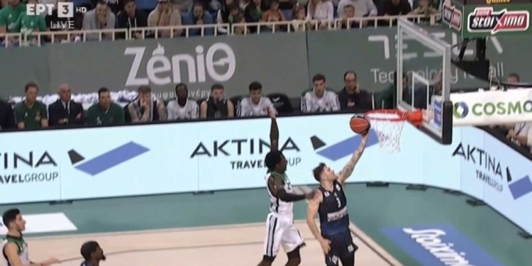 Παναθηναϊκός – Καρδίτσα: Εντυπωσιακό chasedown μπλοκ του Ναν στον Κλάσεν (vid)