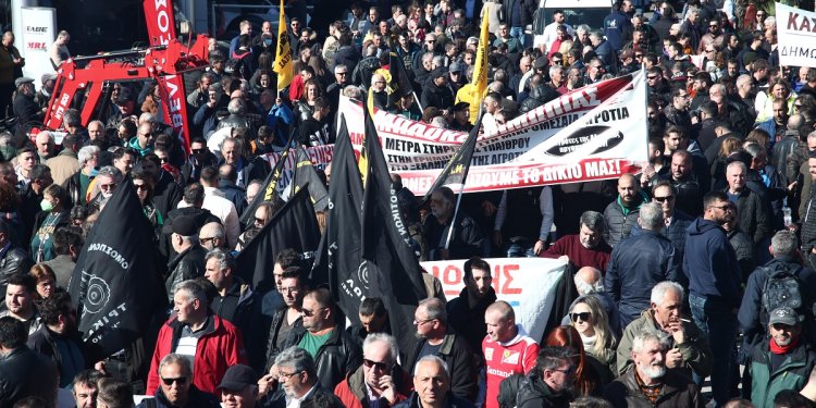 Ολοκληρώθηκε το συλλαλητήριο των αγροτών στην 30η Agrotica Θεσσαλονίκης