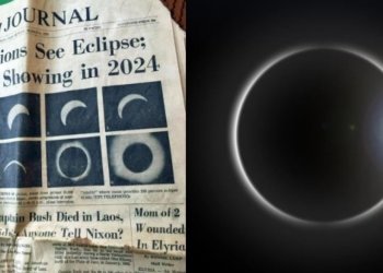 Πρωτοσέλιδο εφημερίδας του 1970 προέβλεψε με ακρίβεια την ηλιακή έκλειψη του 2024!