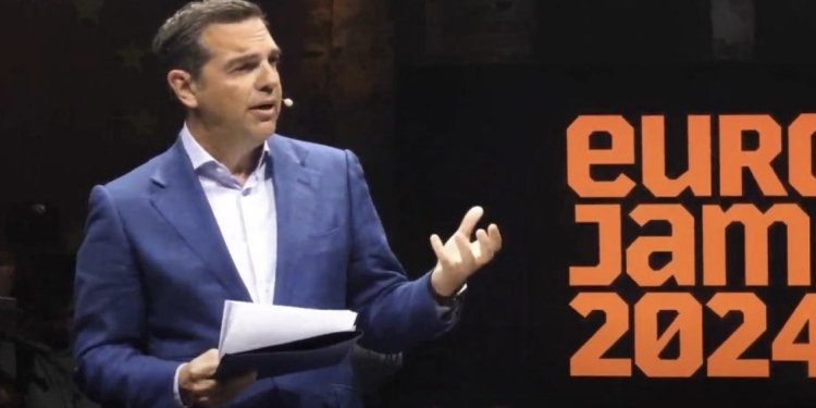 Ομιλία Τσιπρα από το Βερολίνο με πολλαπλά μηνύματα – Μιλάει για την μεταπολιτική του “viral” Ομιλία Τσιπρα από το Βερολίνο με πολλαπλά μηνύματα – Μιλάει για την μεταπολιτική του “viral”