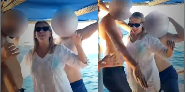 Ανάρμοστη συμπεριφορά; Το τσιφτετέλι της Υφυπουργού Zωής Ράπτη ενώ καιγόταν το Χαλάνδρι
