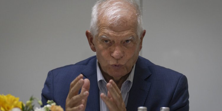 Μπορέλ: «Κανείς δεν φαίνεται ικανός να σταματήσει τον Νετανιάχου»