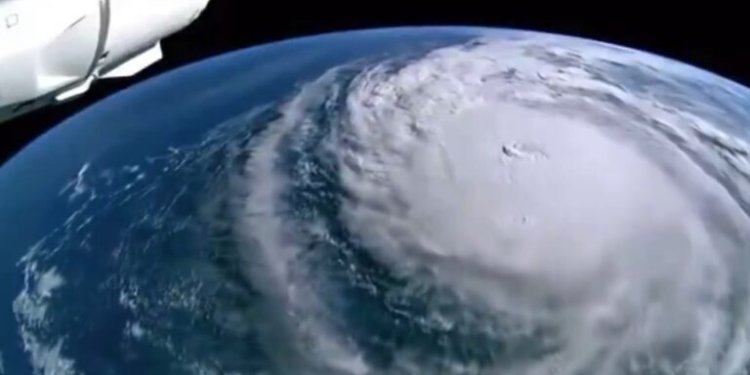 Ο τυφώνας «Μίλτον» από τον ISS καθώς πλησιάζει στη Φλόριντα – Εντυπωσιακό βίντεο