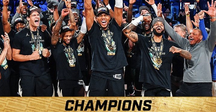 Μυθικός Γιάννης Αντετοκούνμπο με Triple Double οδήγησε τους Μπακς στην κατάκτηση του NBA Cup Μυθικός Γιάννης Αντετοκούνμπο με Triple Double οδήγησε τους Μπακς στην κατάκτηση του NBA Cup