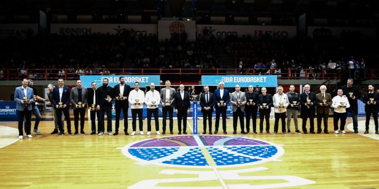 Η Βράβευση της Πρωταθλήτριας Εθνικής Ανδρών του Ευρωμπάσκετ 2005