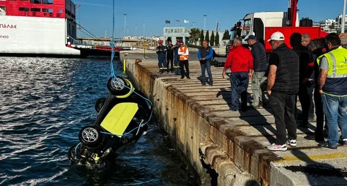 Νεκρός άνδρας που έπεσε στο λιμάνι με το αυτοκίνητό του – FANTOMAS.GR