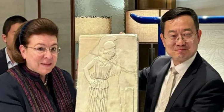 Επίσημη επίσκεψη στην Κίνα πραγματοποιεί η Υπουργός Πολιτισμού
