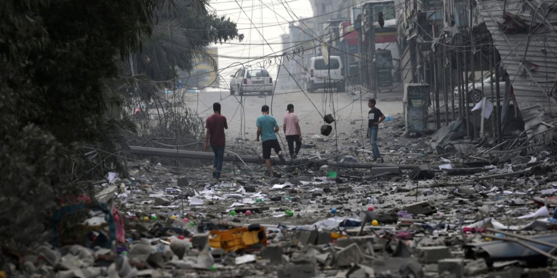 ΤΟ ΣΧΕΔΙΟ ΓΙΑ ΤΗΝ ΓΑΖΑ ΠΡΟΧΩΡΑΕΙ