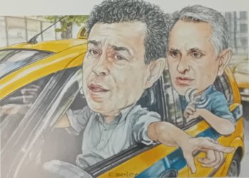 Η μηνυματικη παρέμβαση του Γιάννη Σγουρου με ένα σκίτσο του παρελθόντος όταν ελυσε την κρίση του 2011 με τα ταξί