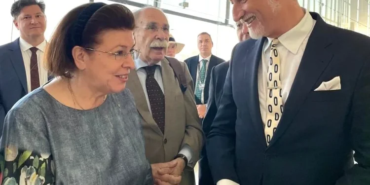 Συνάντηση εργασίας της Υπουργού Πολιτισμού Λίνας Μενδώνη με τον Ιταλό Υπουργό Πολιτισμού Alessandro Giuli