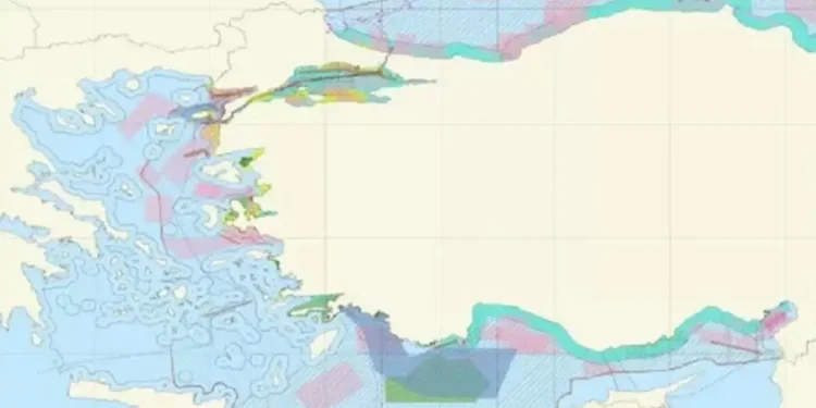 Πρόκληση- Η Τουρκία εξέδωσε χάρτη για τα θαλάσσια πάρκα στο Αιγαίο – Εκτός το Καστελόριζο, εντός Λήμνος και Σαμοθράκη