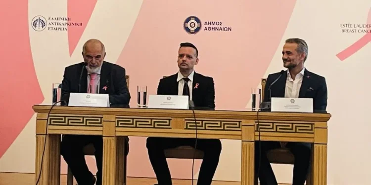 Η Αθήνα στέλνει μήνυμα ελπίδας και δύναμης κατά του καρκίνου του μαστού