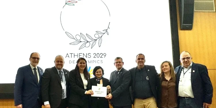 Στην Αθήνα οι Θερινοί Ολυμπιακοί Αγώνες Κωφών 2029 Στην Αθήνα οι Θερινοί Ολυμπιακοί Αγώνες Κωφών 2029