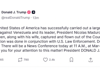 Τραμπ: “Μαδούρο τέλος και τον βγάλαμε εκτός Βενεζουέλας”
