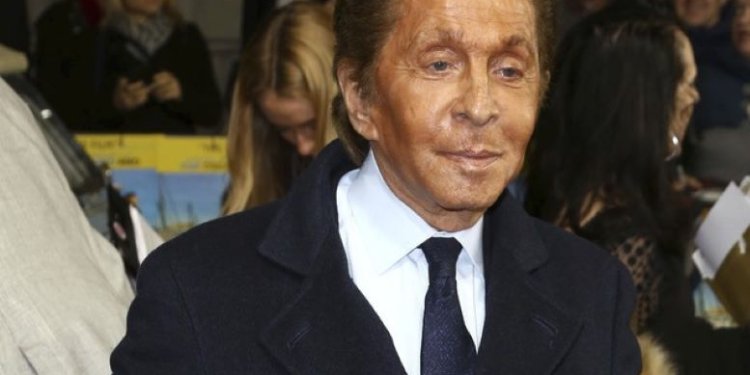 Valentino: Πέθανε ο διάσημος σχεδιαστής μόδας