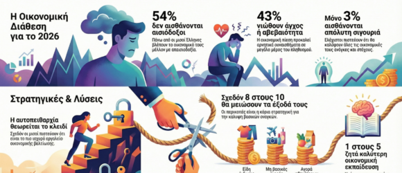 Οικονομικό Κλίμα 2026: Απαισιοδοξία και Περικοπές στα Ελληνικά Νοικοκυριά… Οικονομικό Κλίμα 2026: Απαισιοδοξία και Περικοπές στα Ελληνικά Νοικοκυριά…