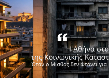 Π.Αποστολου- Η Αθήνα στο Χείλος της Κοινωνικής Καταστροφής: Όταν ο Μισθός δεν Φτάνει για Επιβίωση…