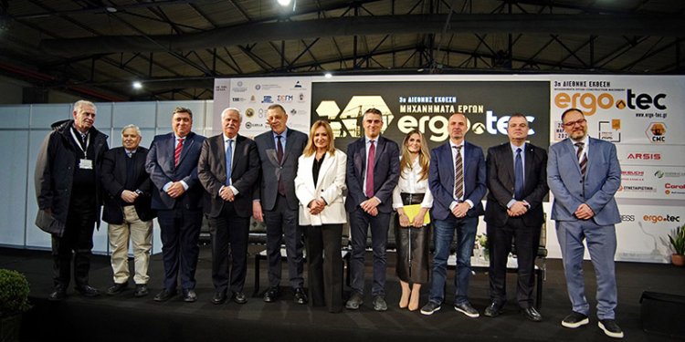Με ισχυρό αποτύπωμα και συνεχώς αυξανόμενη δυναμική η ERGO.TEC καθιερώνεται ως η έκθεση της αγοράς των Μηχανημάτων Έργων και του Εξοπλισμού Εργοταξίων