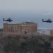 Εικόνες από τα μαχητικά αεροσκάφη που παρελαύνουν στην Αθήνα