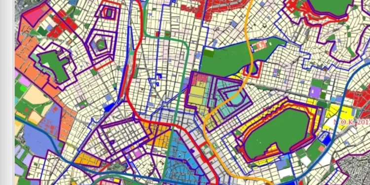 Όλος ο πολεοδομικός χάρτης της πόλης, διαθέσιμος μ’ ένα κλικ