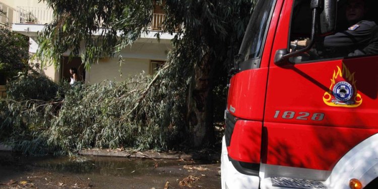 Κλειστή η Πειραιώς από την Π. Ράλλη στο ρεύμα προς Πειραιά λόγω πτώσης δέντρου