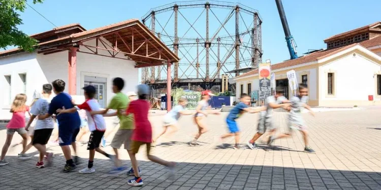 «Summer Camp στην Τεχνόπολη» από το Βιομηχανικό Μουσείο Φωταερίου