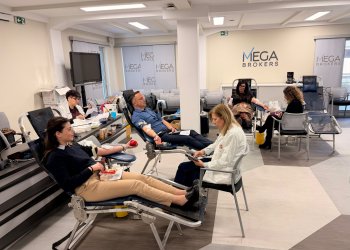 Εθελοντική Αιμοδοσία της MEGA BROKERS