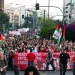 Συγκέντρωση Αλληλεγγύης στους απαχθέντες από το Ισραήλ, μέλη του στολίσκου και πορεία προς την πρεσβεία του Ισραήλ