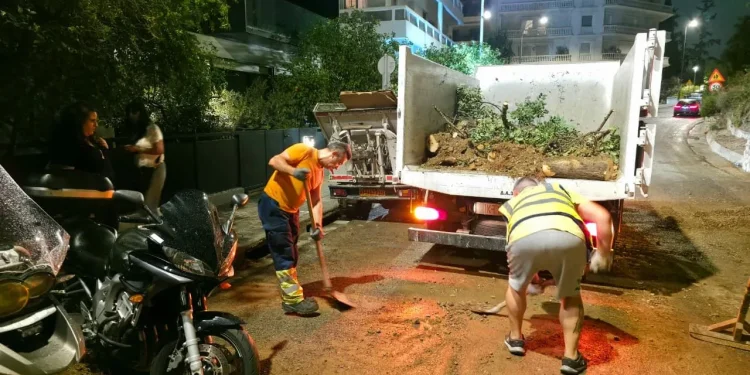 Δήμος Αθηναίων: Άμεση κινητοποίηση της Διεύθυνσης Καθαριότητας – Ανακύκλωσης μετά την έντονη κακοκαιρία