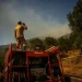 Μαίνεται η μεγάλη φωτιά στη Λέσβο – 112 για εκκένωση του Πλωμαρίου