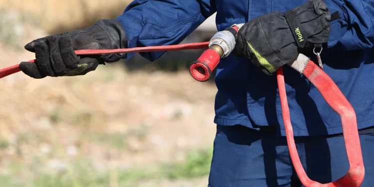 Οριοθετήθηκε η πυρκαγιά στην Τανάγρα – Αποκαταστάθηκε η κυκλοφορία των οχημάτων