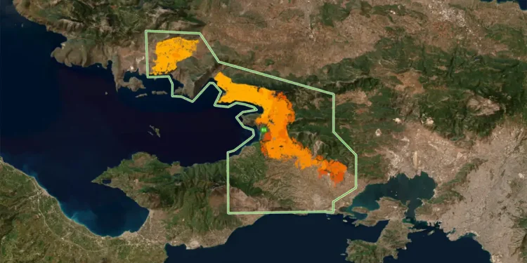 Σοκ- Πάνω από 144.000 καμένα στρέμματα στην Δυτική Αττική